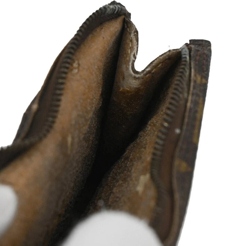 LOUIS VUITTON 2 Set pouch Bag Monogram Leather Brown GHW 66CA357 - Picture 7 of 13